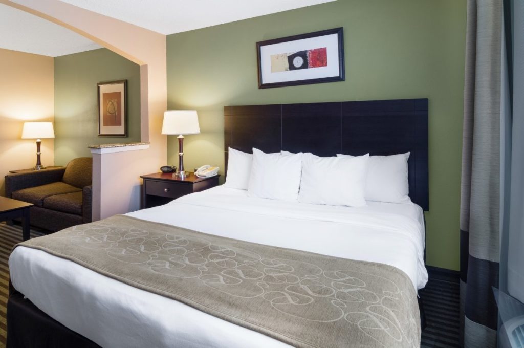 Comfort Suites Las Colinas Irving Texas 1 King Bedroom