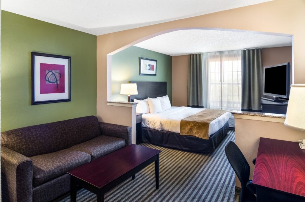 Comfort Suites Las Colinas Irving Texas 1 King Bedroom