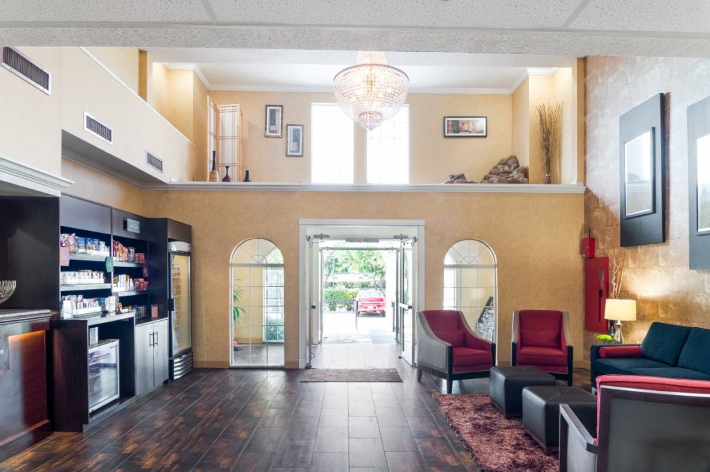 Comfort Suites Las Colinas Irving Texas Lobby