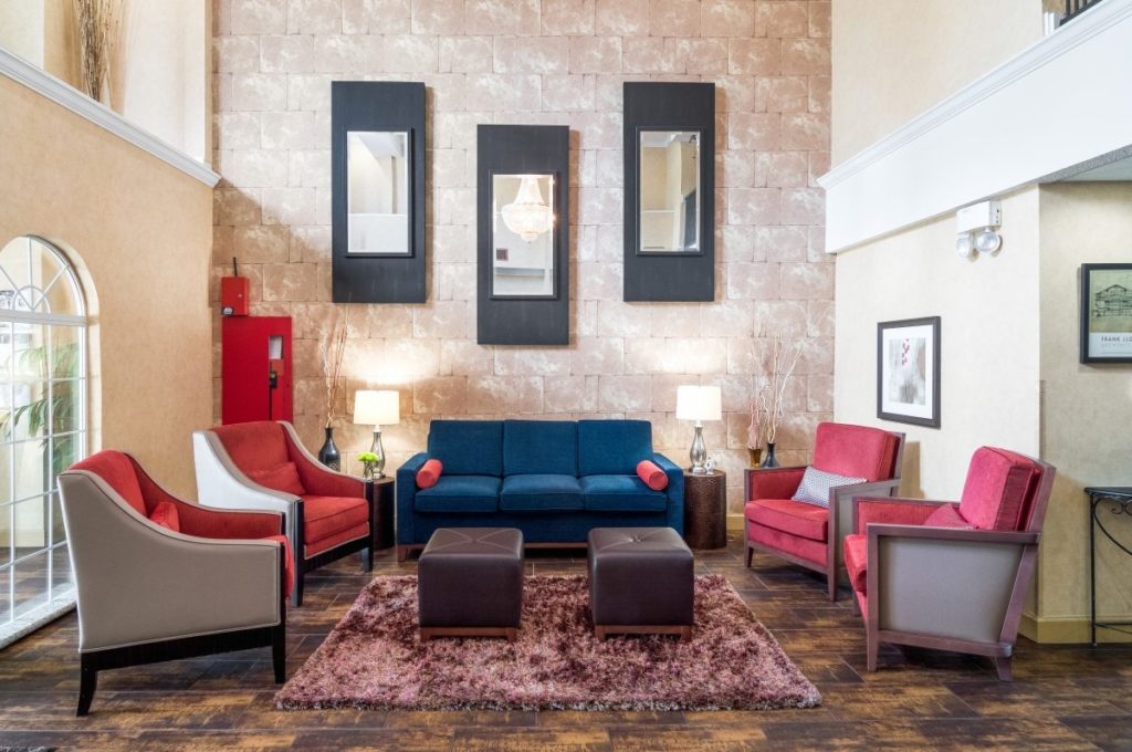 Comfort Suites Las Colinas Irving Texas Lobby